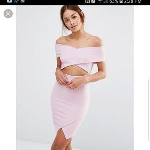 Missguided Cut-Out Mini Dress